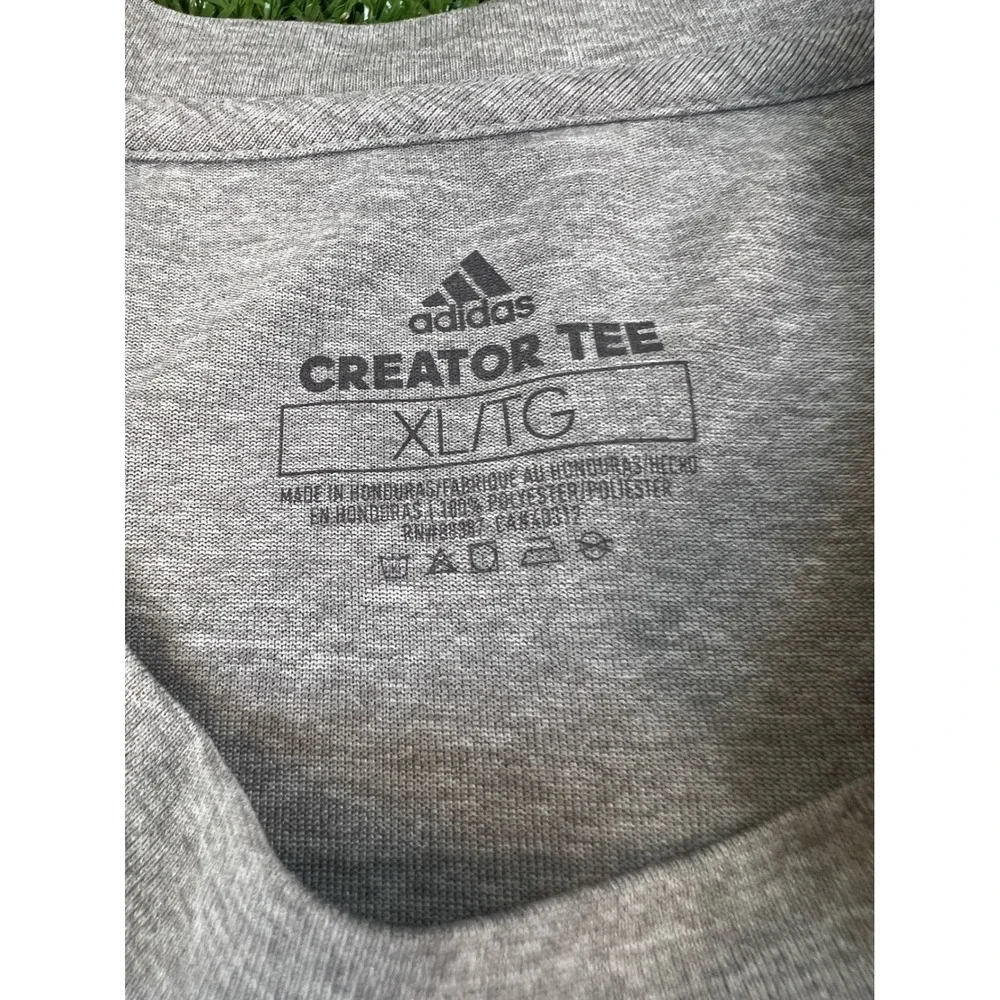 Adidas Indiana University Hoosiers Basketball Creator Tee Gray Mens XL Shirt